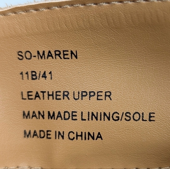 Sole Society Maren tan suede leather ankle boots heeled pull on women's size 11 - Picture 8 of 8